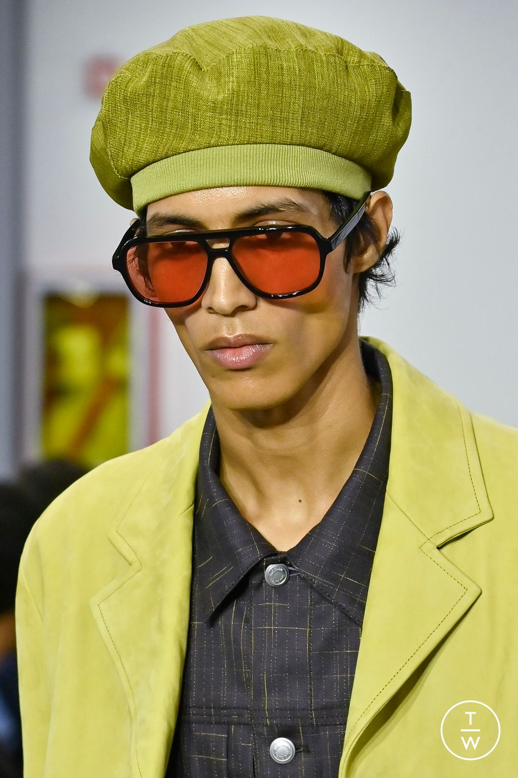 Fashion Week Milan Spring/Summer 2026 look 10 from the Paul Smith collection menswear accessories