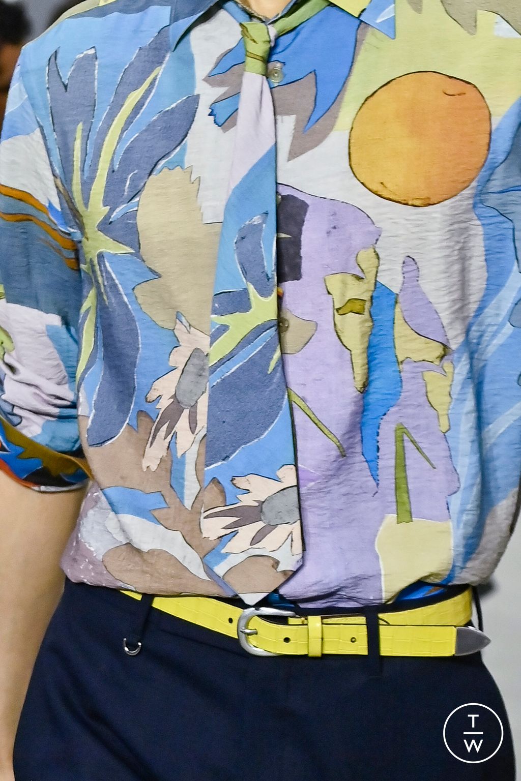 Fashion Week Milan Spring/Summer 2026 look 17 de la collection Paul Smith menswear accessories