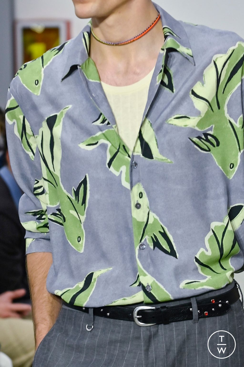 Fashion Week Milan Spring/Summer 2026 look 22 de la collection Paul Smith menswear accessories
