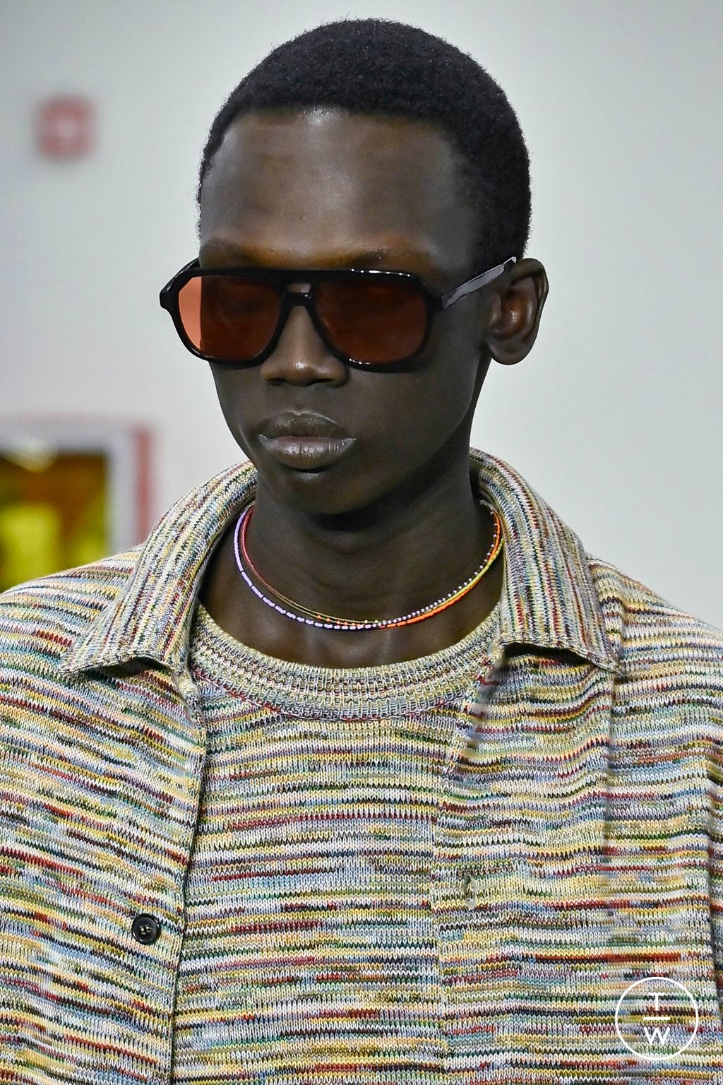 Fashion Week Milan Spring/Summer 2026 look 28 from the Paul Smith collection menswear accessories