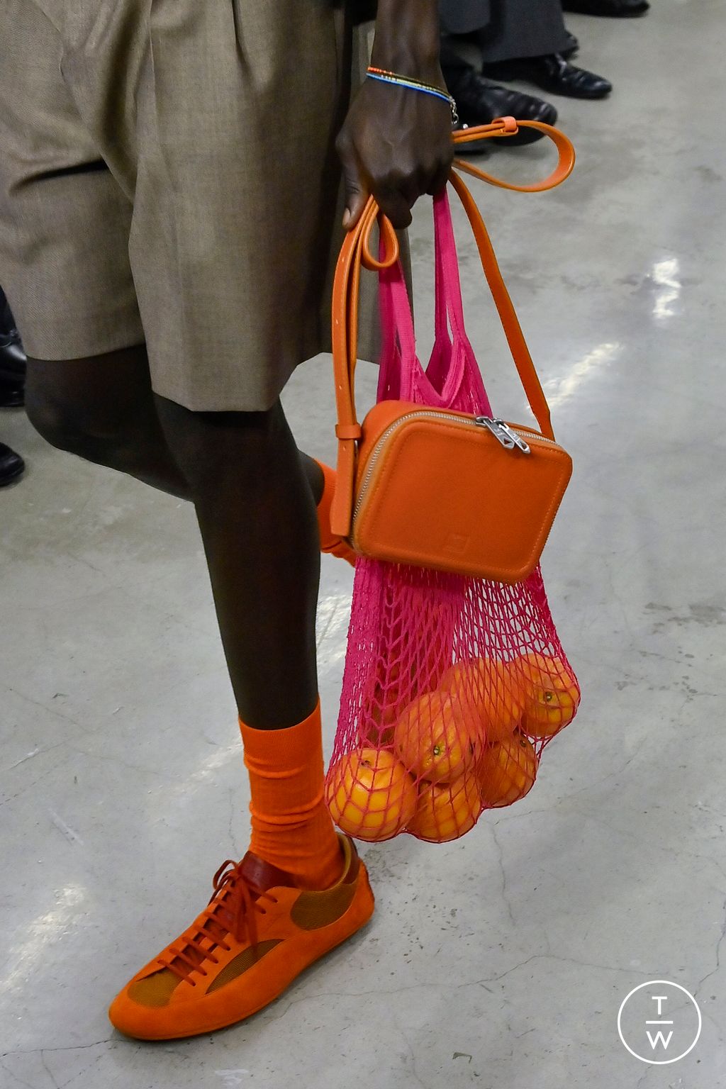 Fashion Week Milan Spring/Summer 2026 look 27 de la collection Paul Smith menswear accessories
