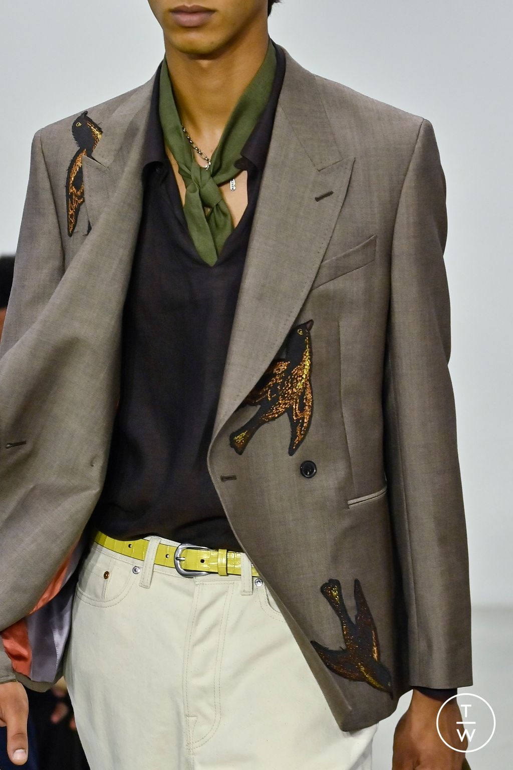 Fashion Week Milan Spring/Summer 2026 look 31 from the Paul Smith collection menswear accessories