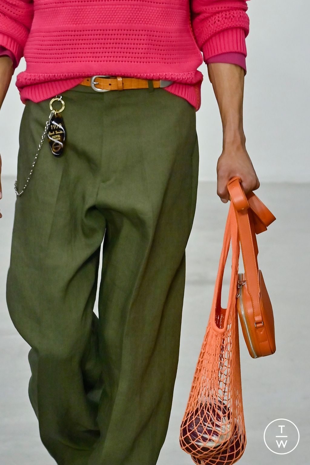 Fashion Week Milan Spring/Summer 2026 look 35 de la collection Paul Smith menswear accessories