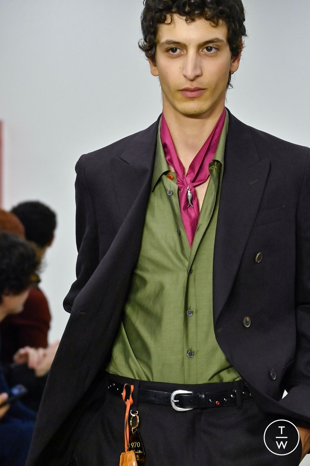 Fashion Week Milan Spring/Summer 2026 look 38 de la collection Paul Smith menswear accessories