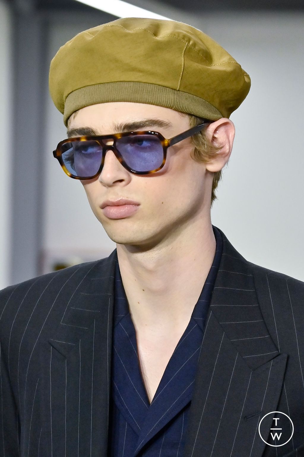 Fashion Week Milan Spring/Summer 2026 look 50 from the Paul Smith collection menswear accessories