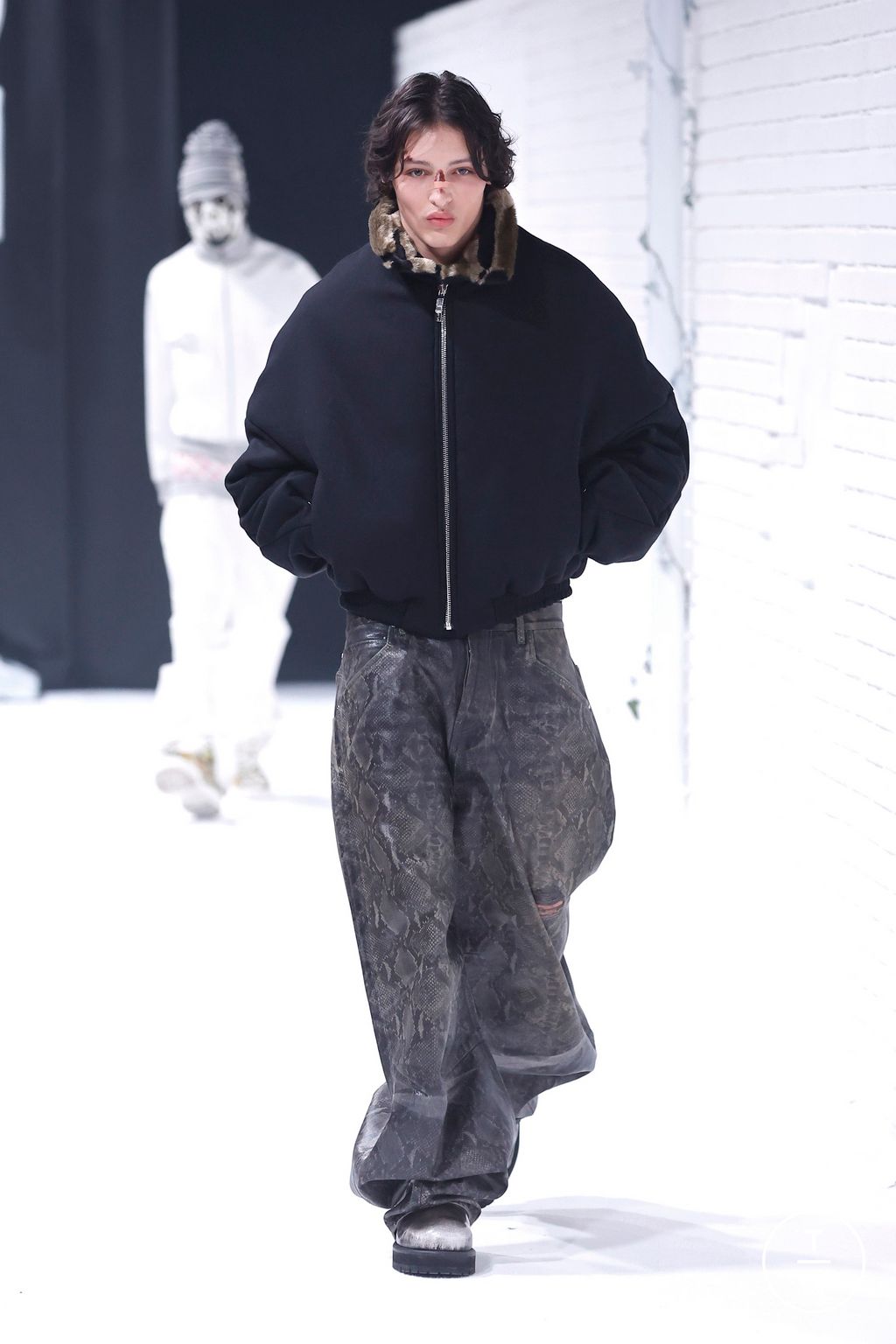 Fashion Week Milan Fall/Winter 2025 look 5 from the PDF collection menswear