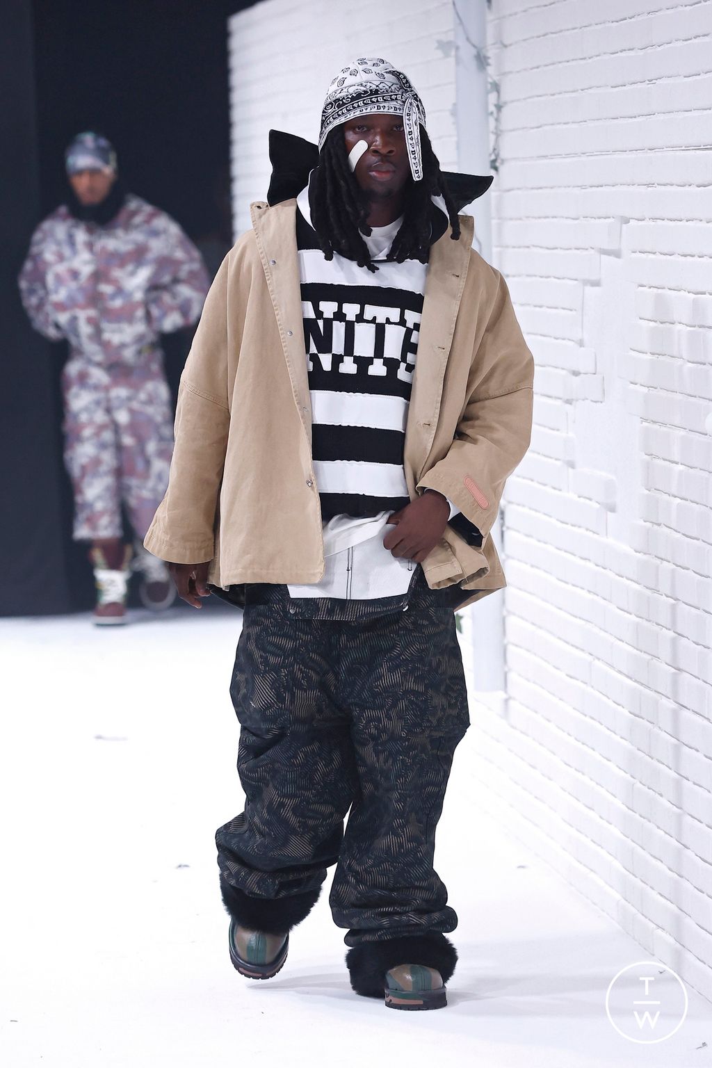 Fashion Week Milan Fall/Winter 2025 look 7 from the PDF collection 男装