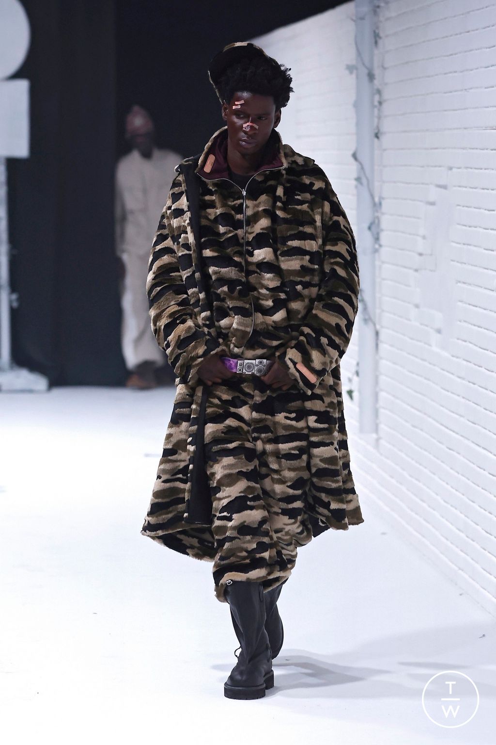 Fashion Week Milan Fall/Winter 2025 look 10 from the PDF collection menswear