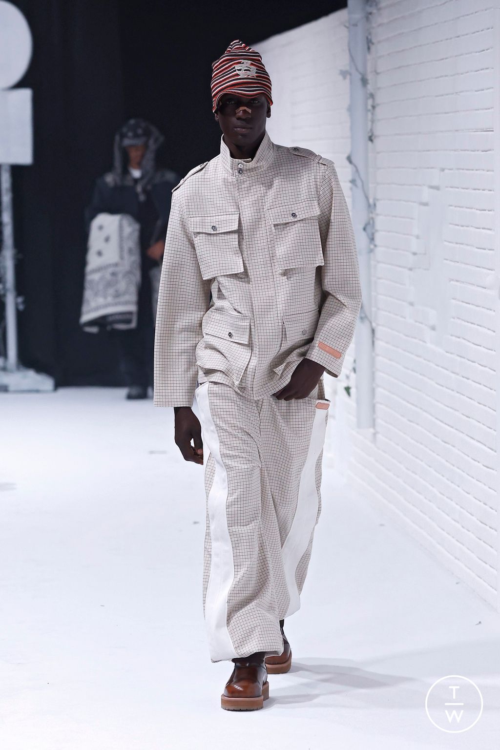 Fashion Week Milan Fall/Winter 2025 look 11 from the PDF collection menswear