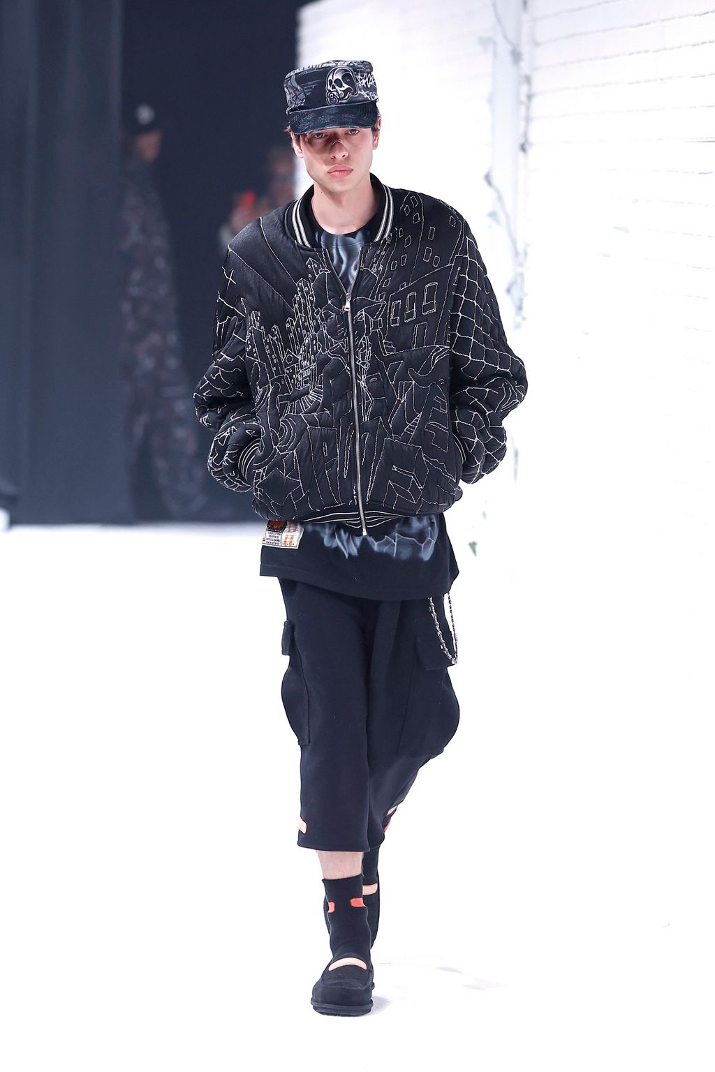 Fashion Week Milan Fall/Winter 2025 look 22 from the PDF collection 男装