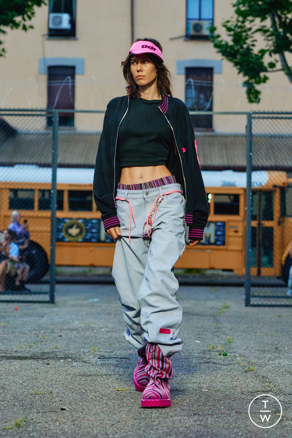 Fashion Week Milan Spring/Summer 2026 look 10 from the PDF collection menswear