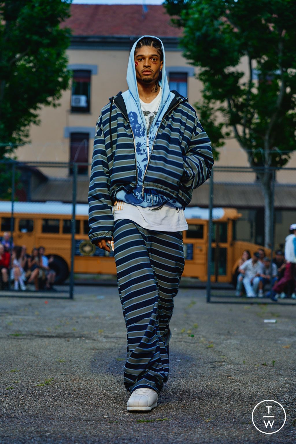 Fashion Week Milan Spring/Summer 2026 look 20 from the PDF collection menswear