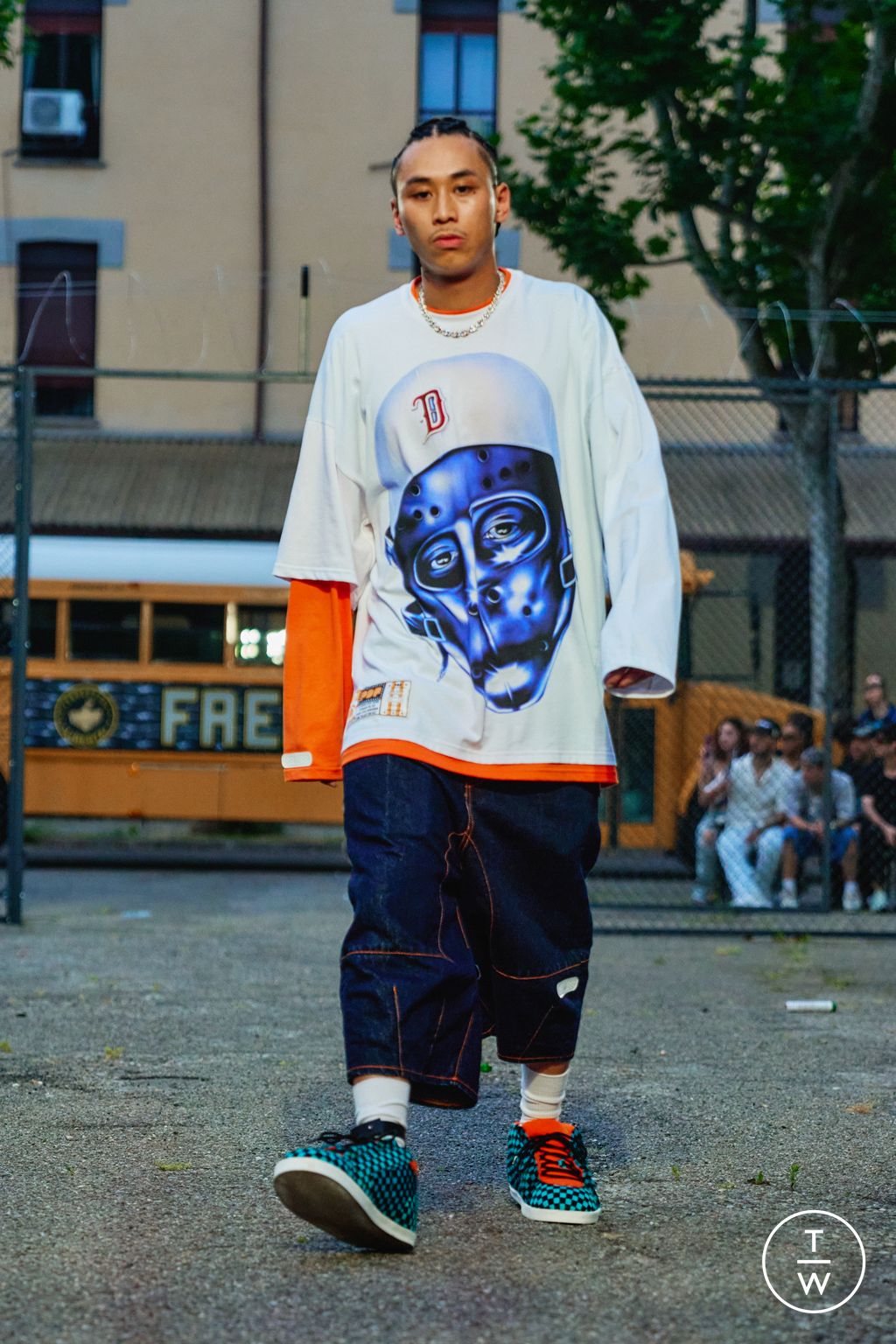 Fashion Week Milan Spring/Summer 2026 look 23 from the PDF collection menswear