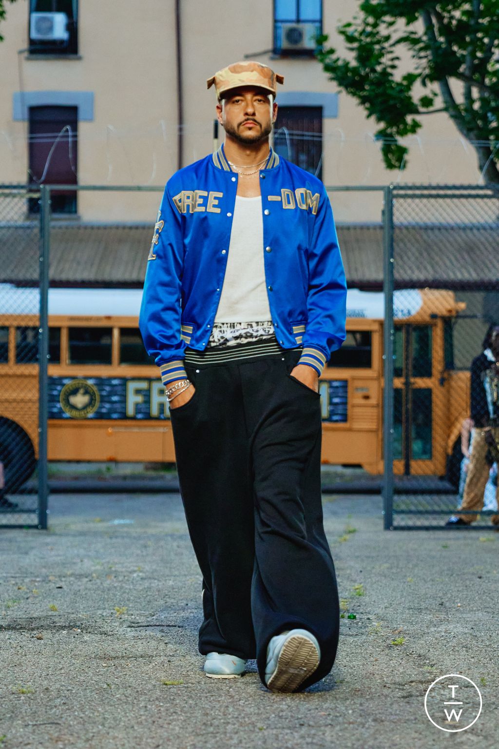 Fashion Week Milan Spring/Summer 2026 look 36 from the PDF collection menswear