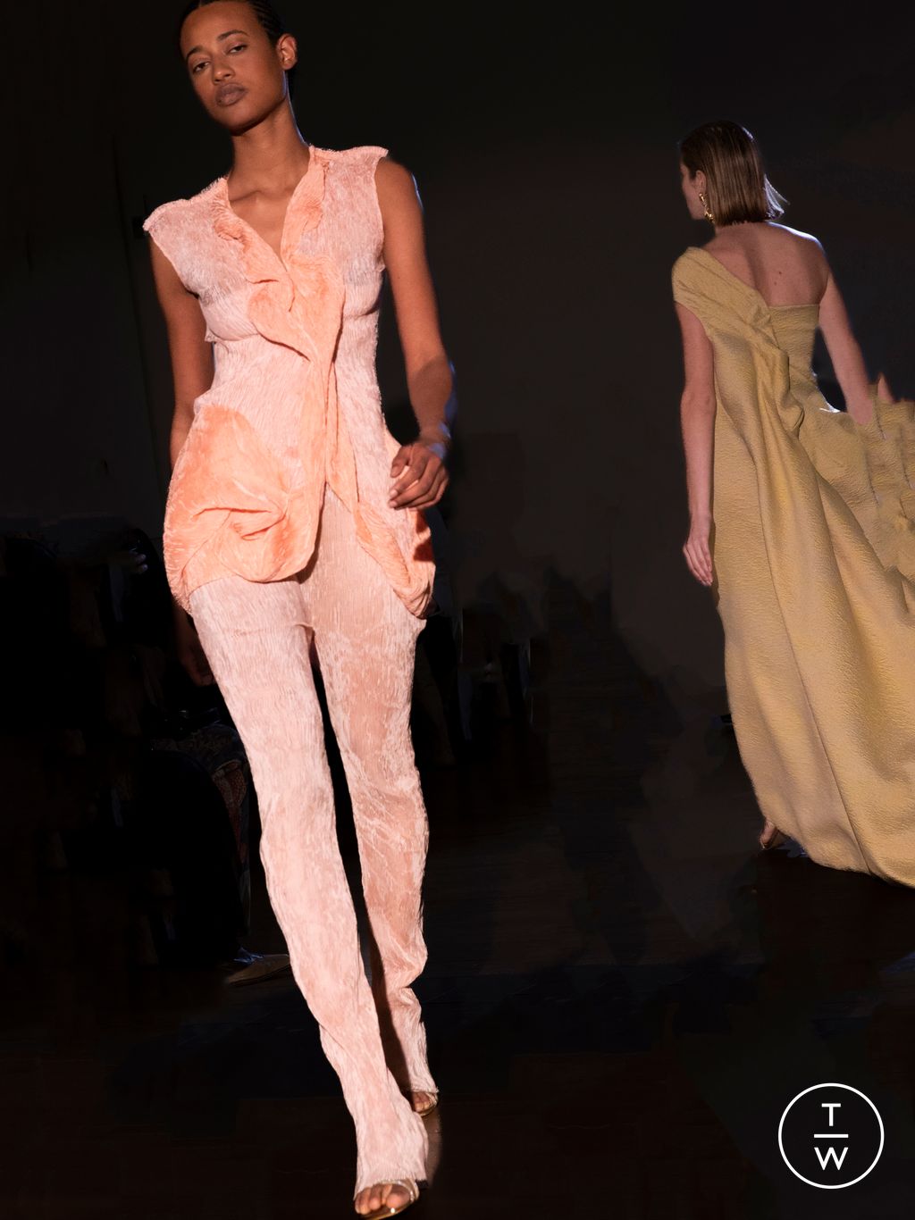 Fashion Week Paris Spring/Summer 2023 look 5 de la collection Peet Dullaert couture