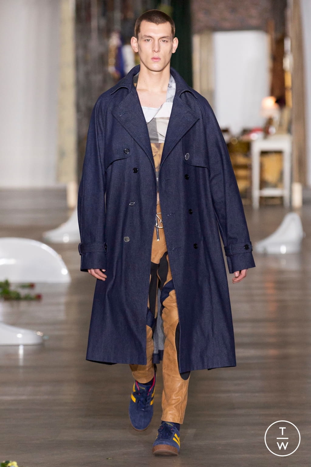 Fashion Week London Fall/Winter 2020 look 6 from the Per Götesson collection menswear