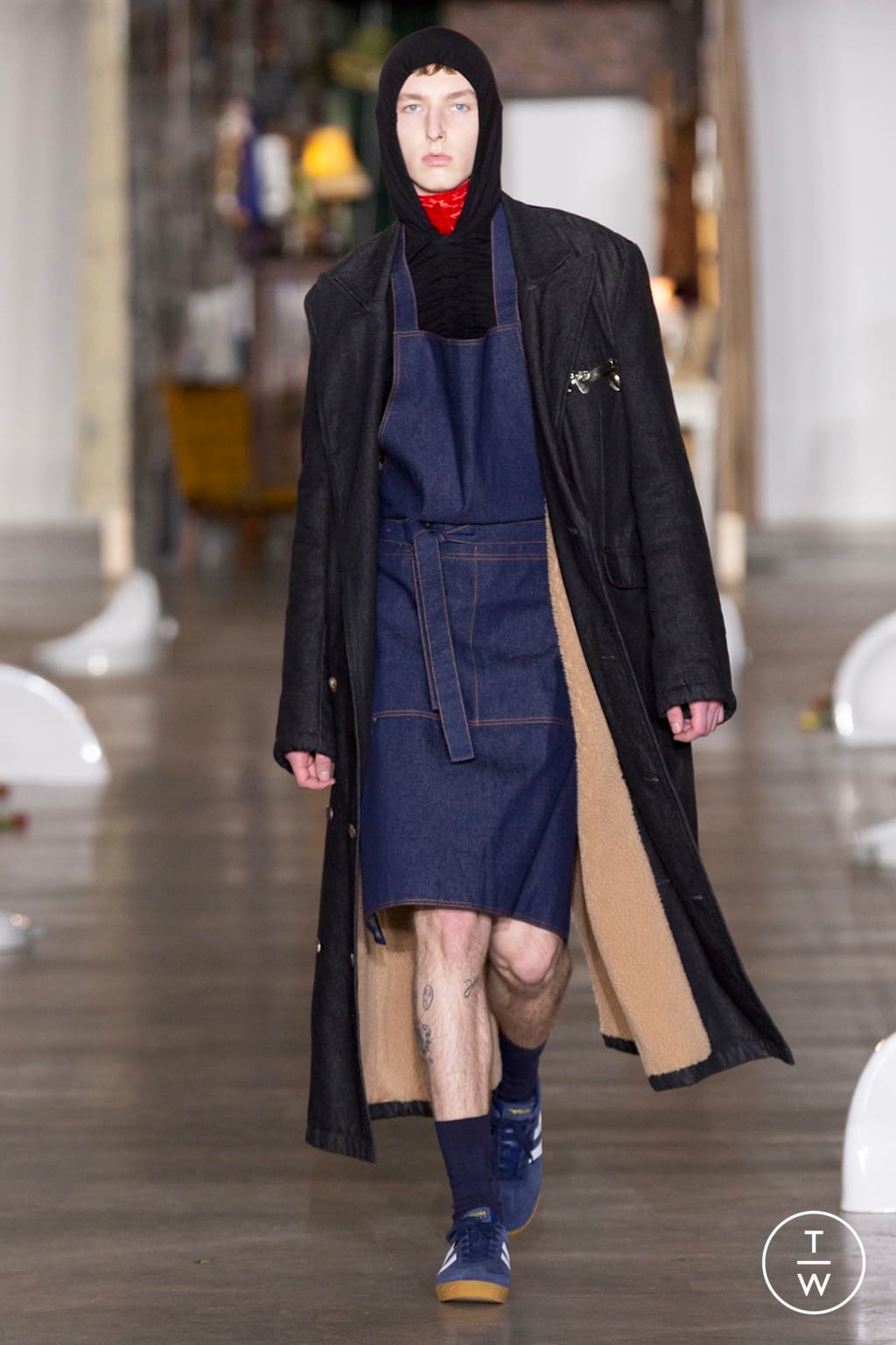 Fashion Week London Fall/Winter 2020 look 17 from the Per Götesson collection menswear