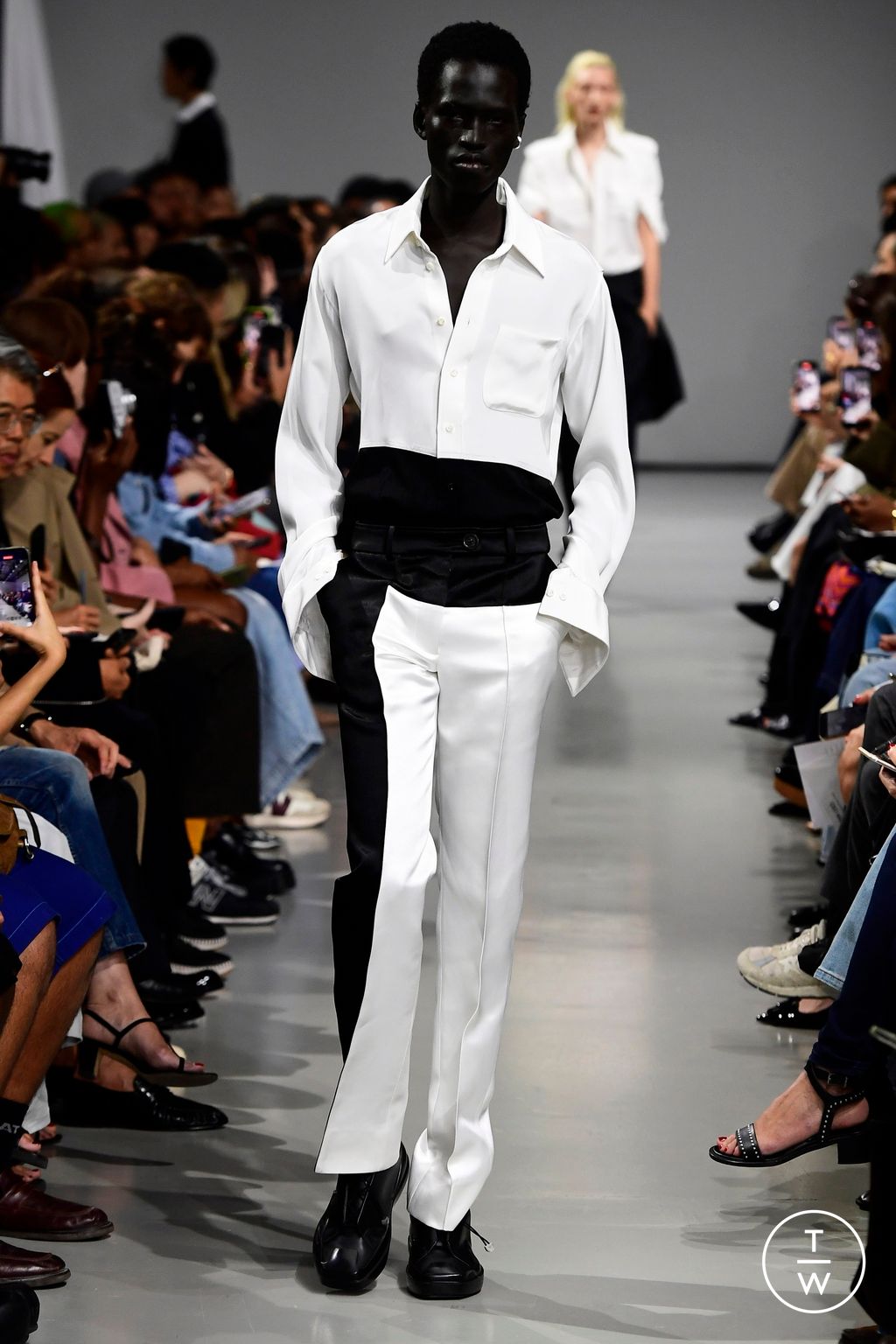 Fashion Week Paris Spring/Summer 2024 look 7 from the Peter Do collection womenswear