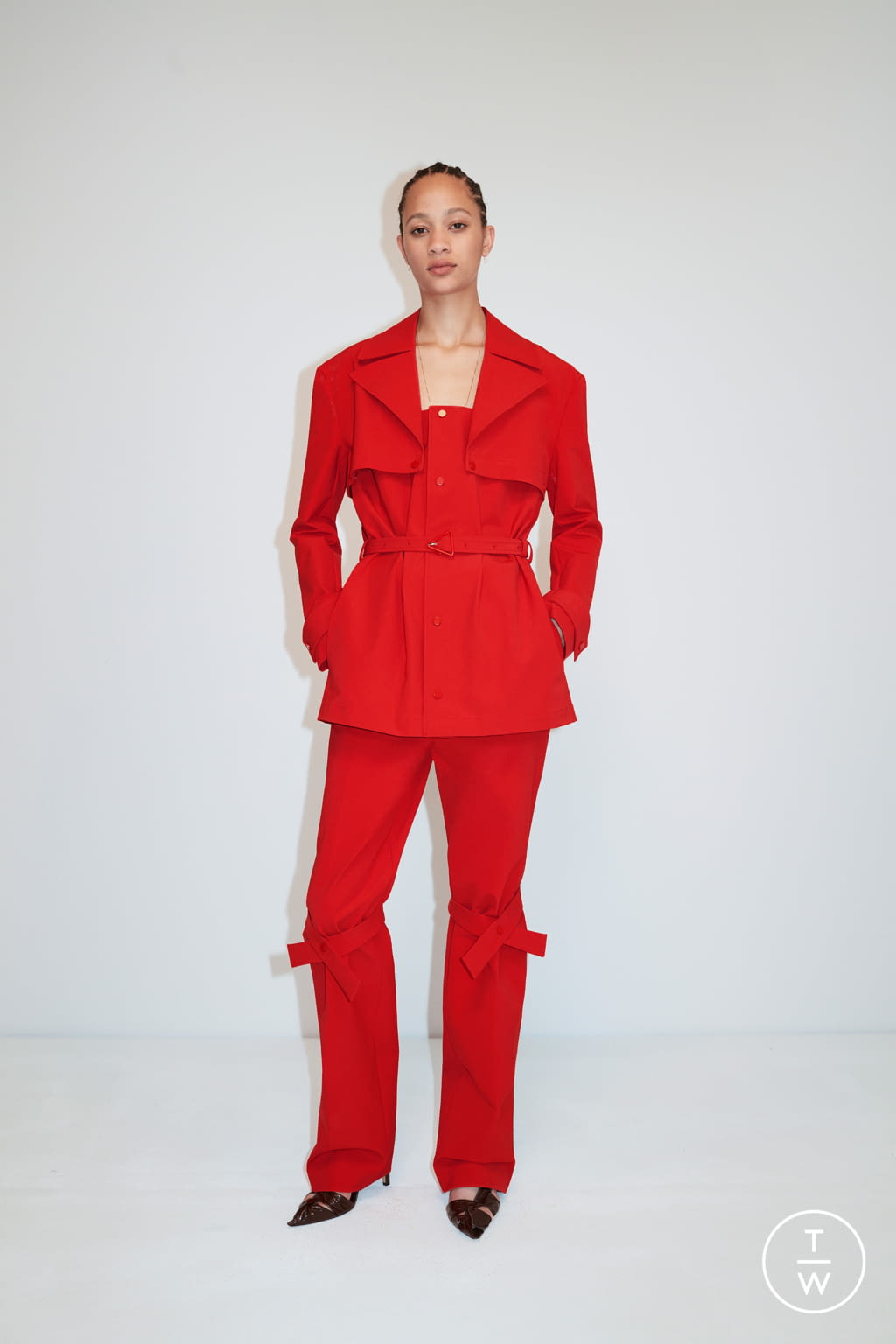 Fashion Week Milan Pre-Fall 2020 look 26 from the Bottega Veneta collection womenswear