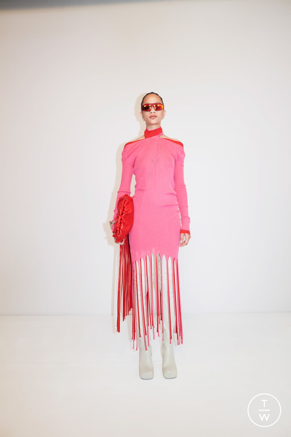 Fashion Week Milan Pre-Fall 2020 look 58 from the Bottega Veneta collection womenswear