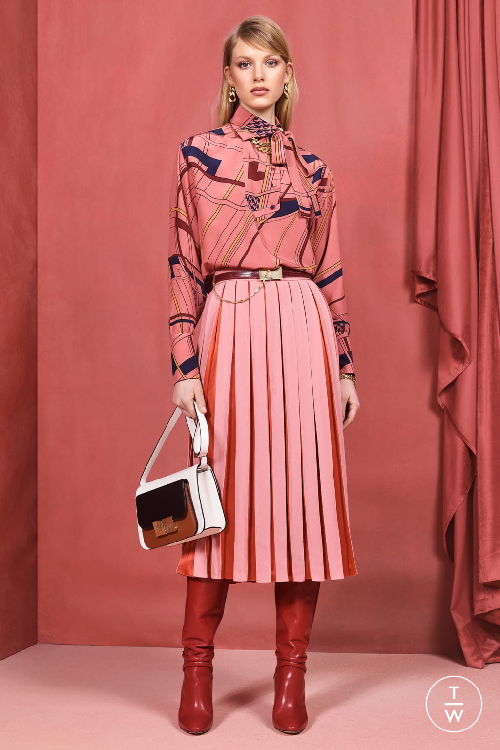 Fashion Week London Pre-Fall 2020 look 5 from the Ports 1961 collection womenswear