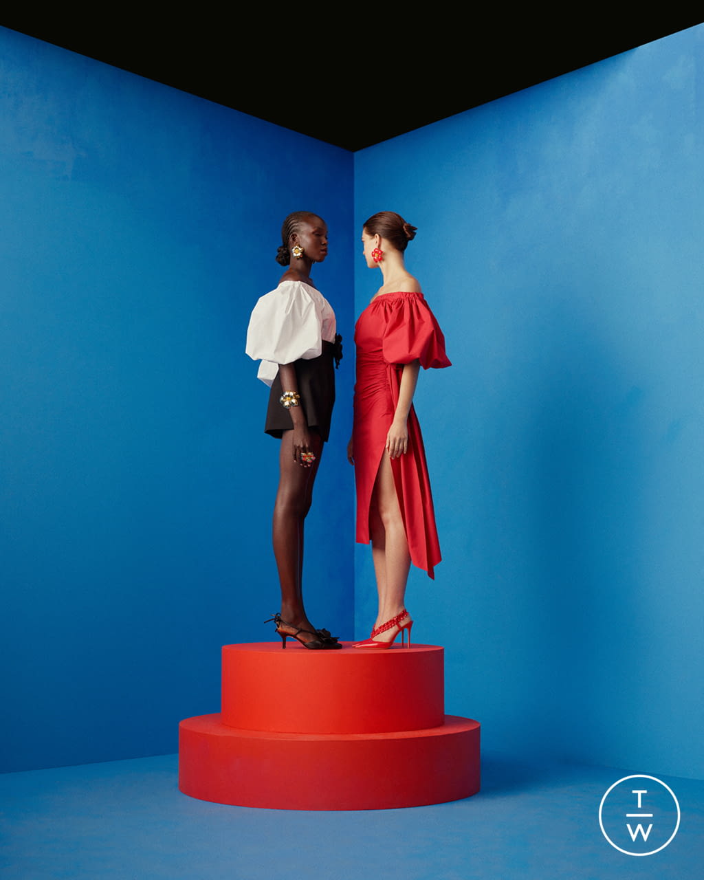 Fashion Week New York Pre-Fall 2022 look 8 de la collection Carolina Herrera womenswear