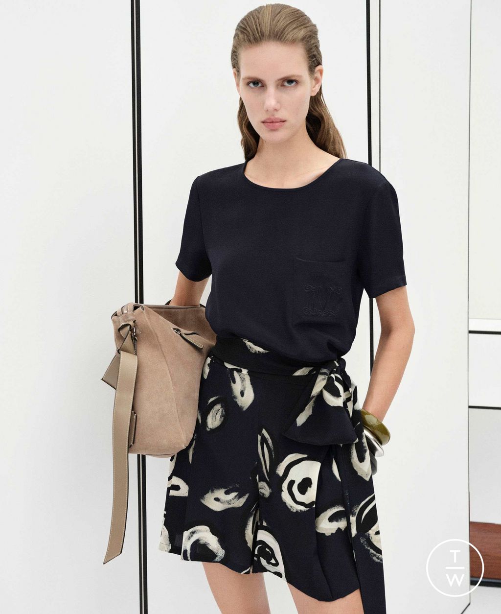 Fashion Week Milan Pre-Fall 2026 look 13 de la collection Max Mara womenswear