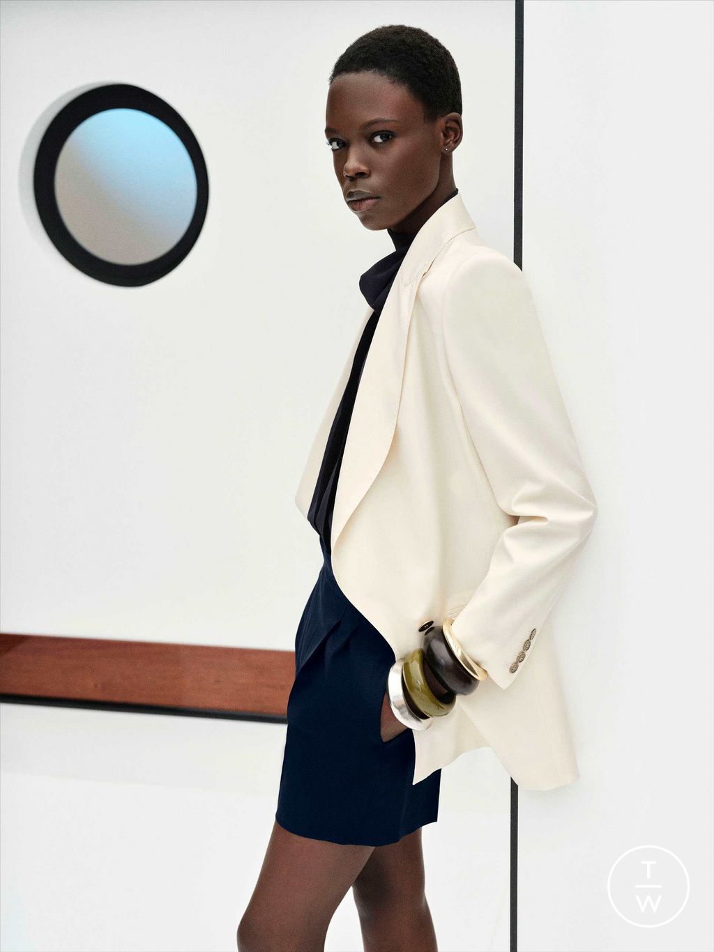 Fashion Week Milan Pre-Fall 2026 look 5 from the Max Mara collection womenswear