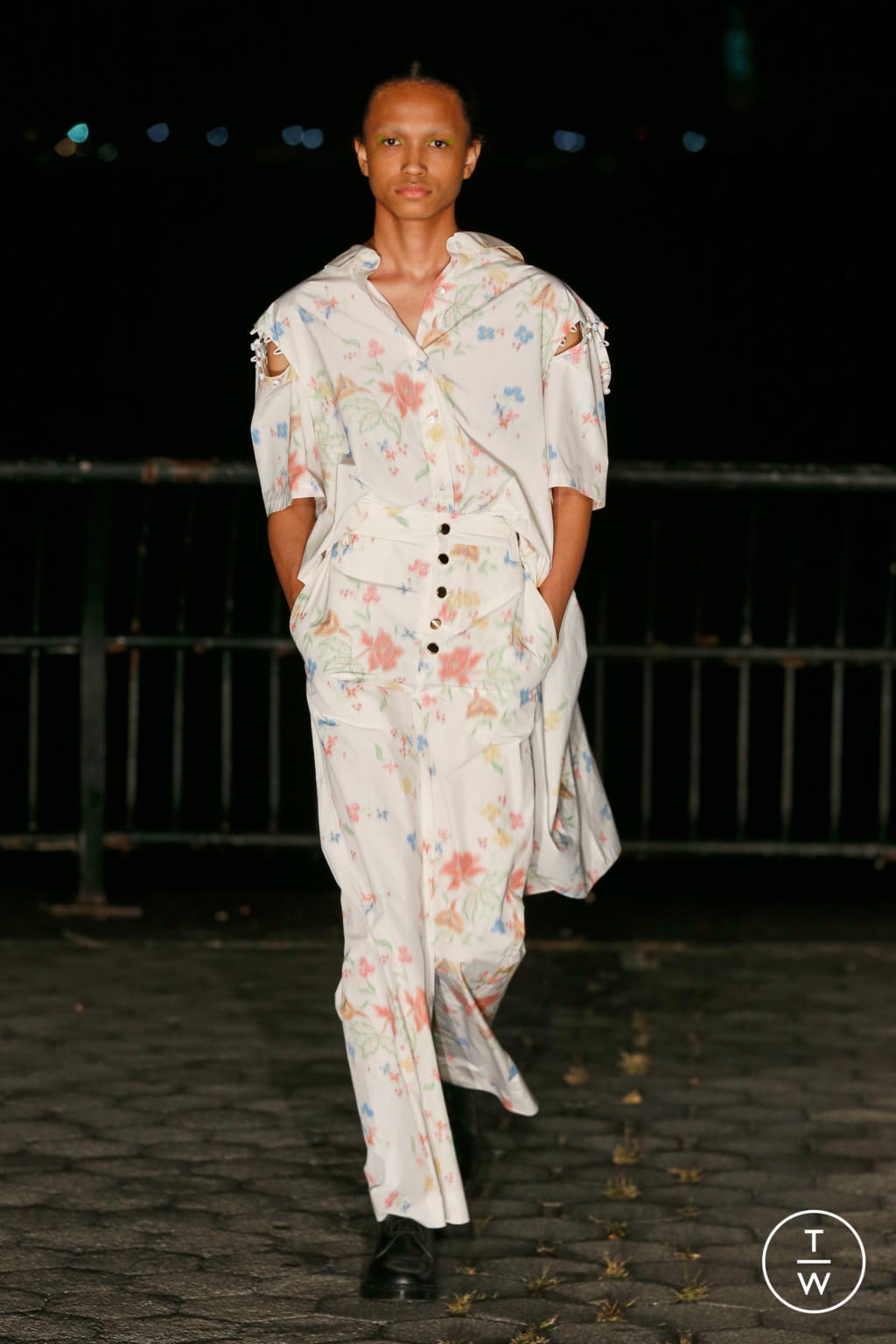 Fashion Week New York Spring/Summer 2022 look 6 de la collection Prabal Gurung womenswear