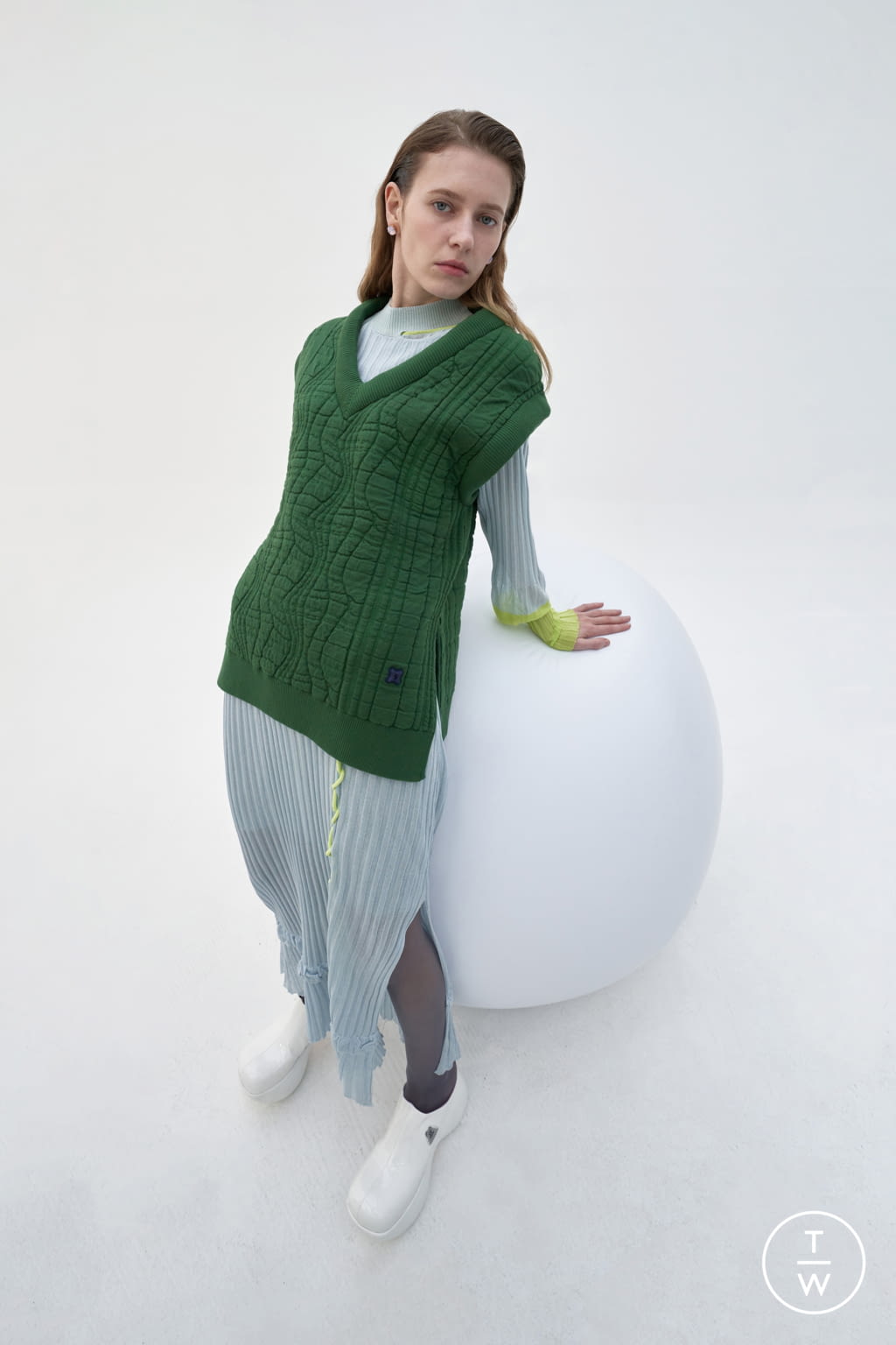 Fashion Week New York Fall/Winter 2021 look 9 de la collection PH5 womenswear