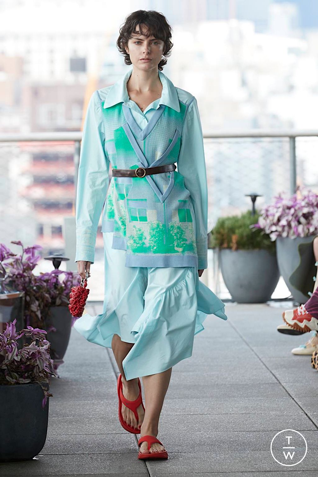 Fashion Week New York Spring/Summer 2024 look 6 de la collection PH5 womenswear