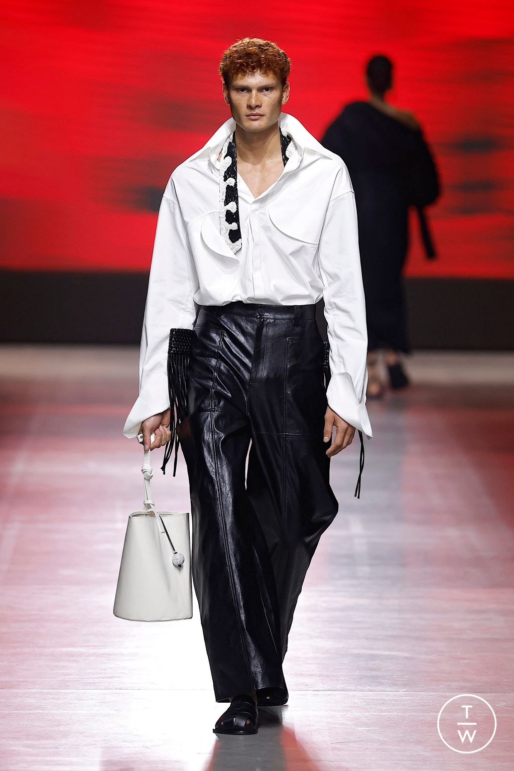 Fashion Week Milan Spring/Summer 2026 look 8 de la collection Phan Dang Hoang womenswear