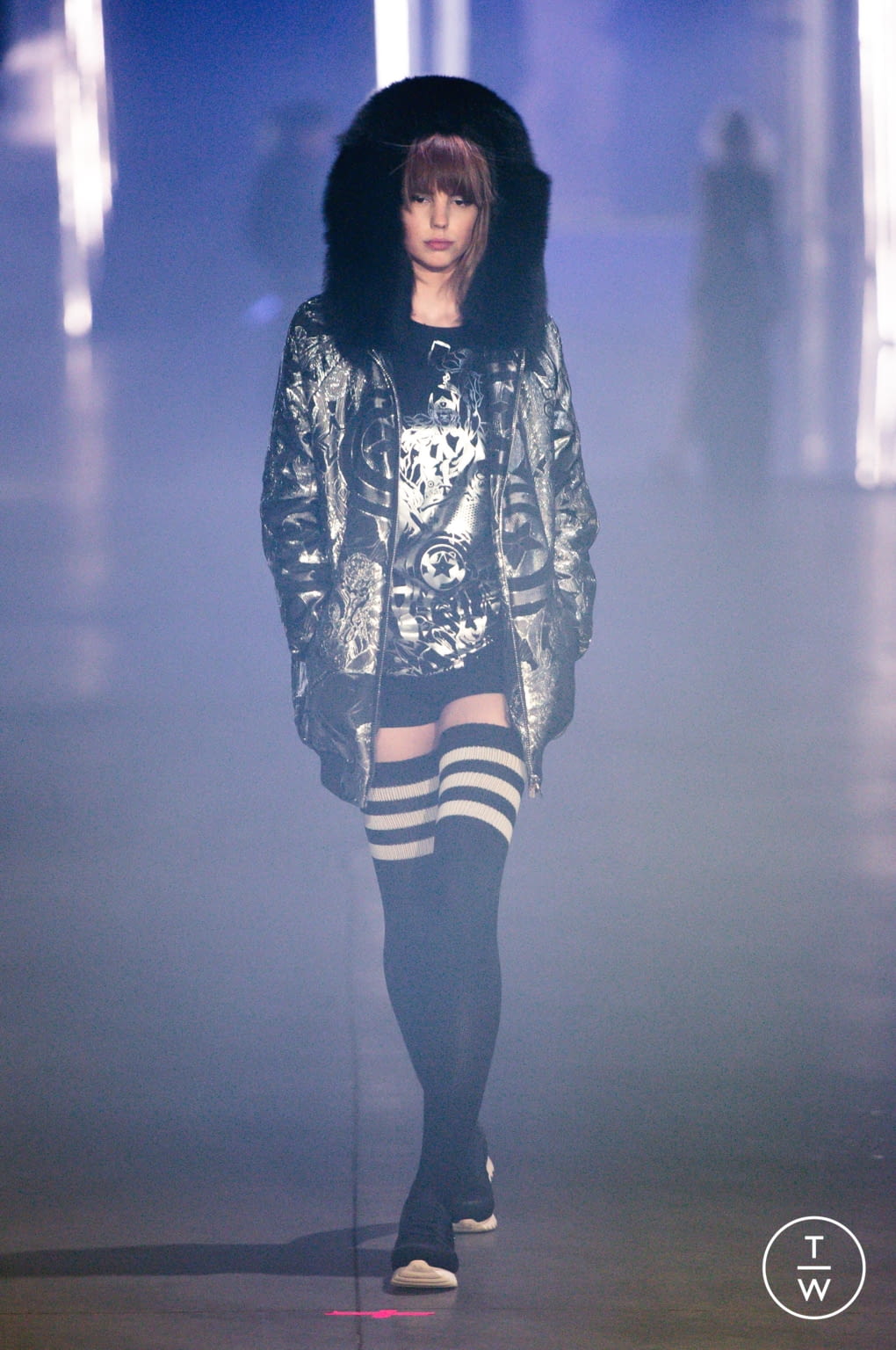 Fashion Week Milan Fall/Winter 2016 look 38 from the Philipp Plein collection 女装