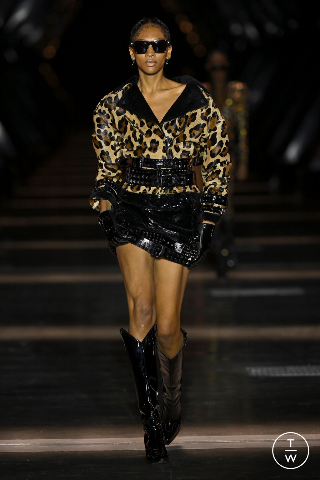 Fashion Week Milan Fall/Winter 2023 look 31 from the Philipp Plein collection womenswear