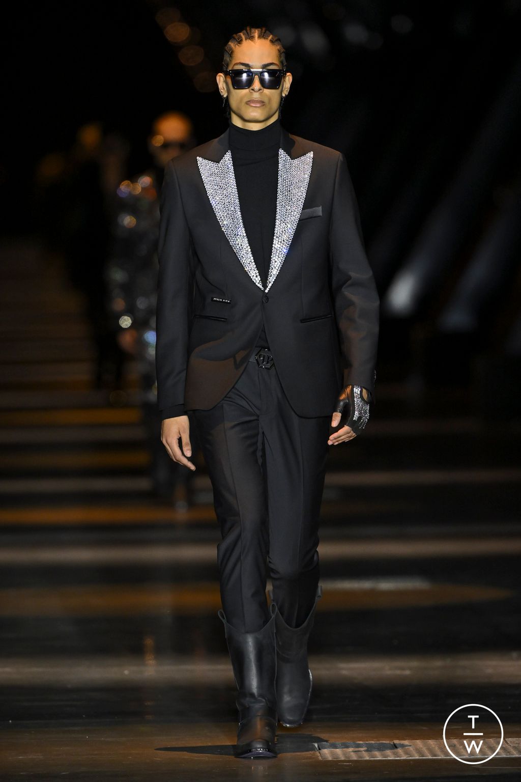 Fashion Week Milan Fall/Winter 2023 look 57 from the Philipp Plein collection womenswear