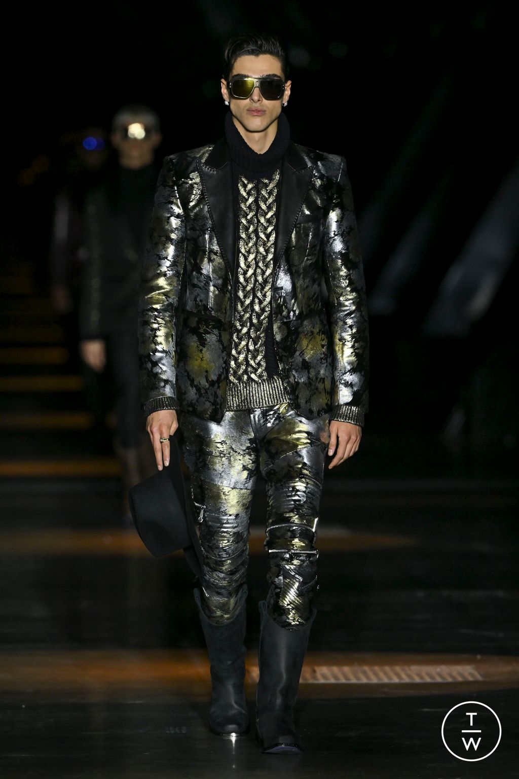 Fashion Week Milan Fall/Winter 2023 look 68 from the Philipp Plein collection womenswear