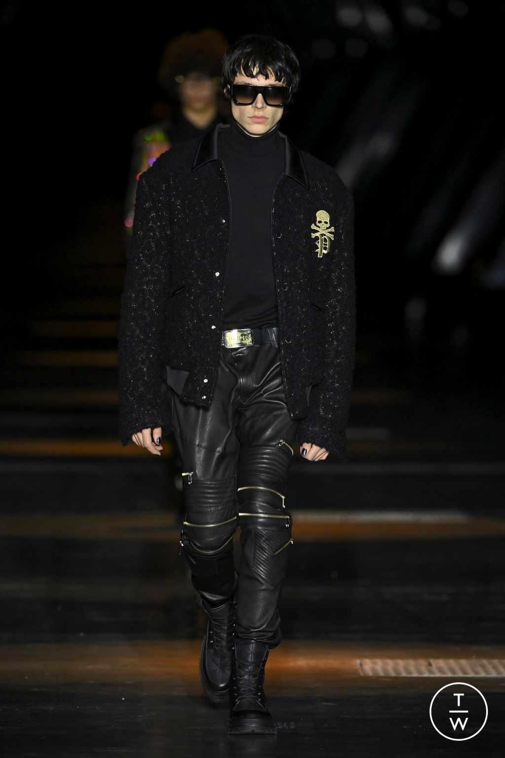 Fashion Week Milan Fall/Winter 2023 look 71 from the Philipp Plein collection 女装