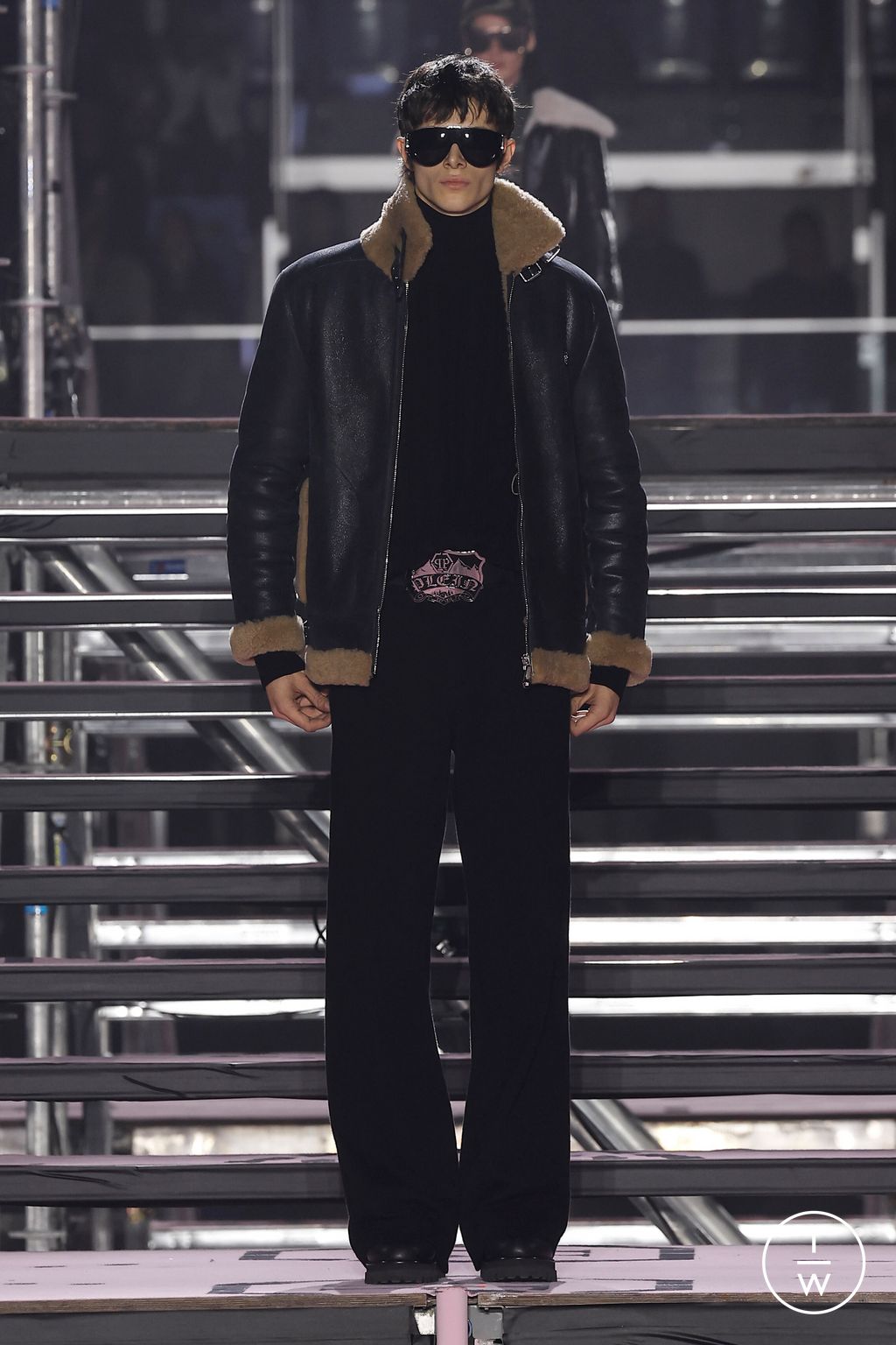 Fashion Week Milan Fall/Winter 2024 look 48 from the Philipp Plein collection womenswear
