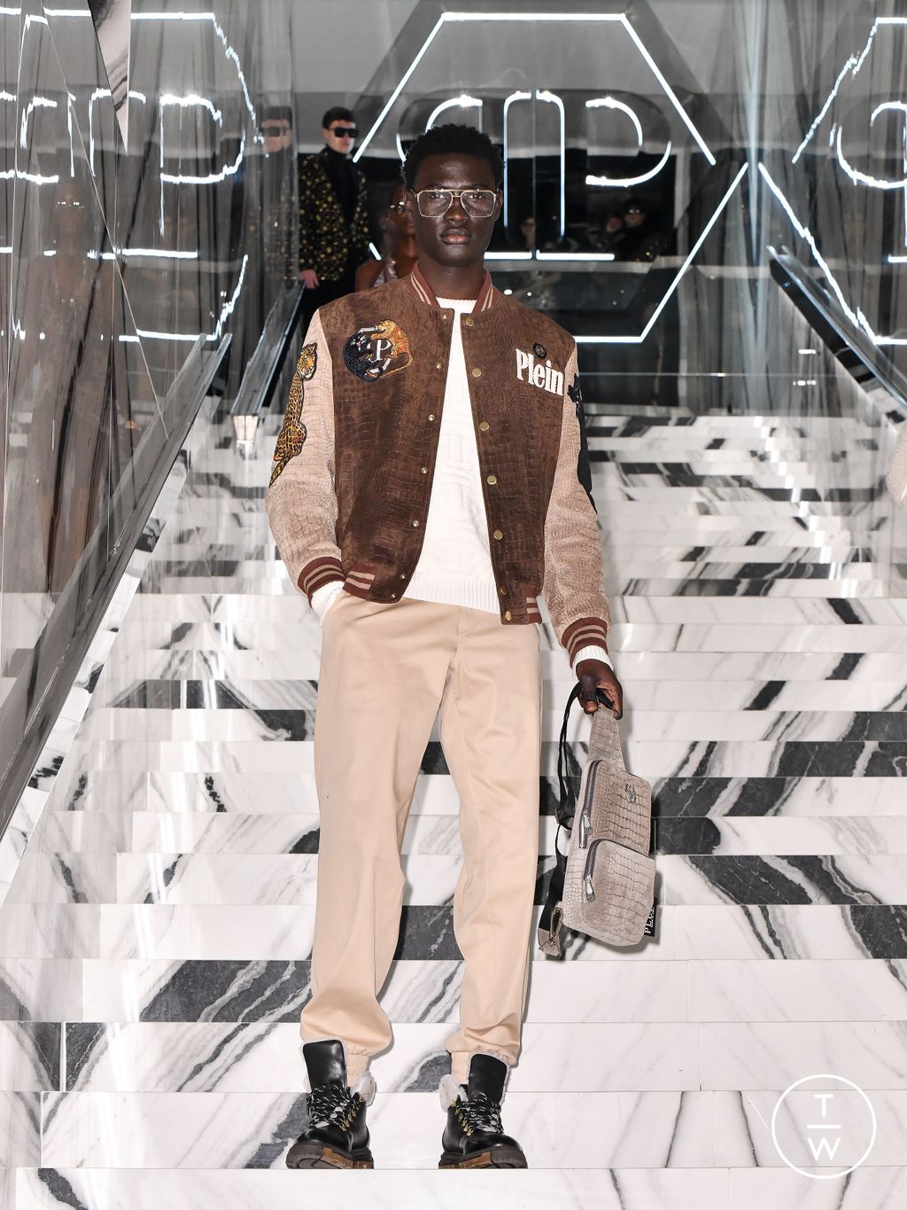 Fashion Week Milan Fall/Winter 2026 look 15 from the Philipp Plein collection womenswear