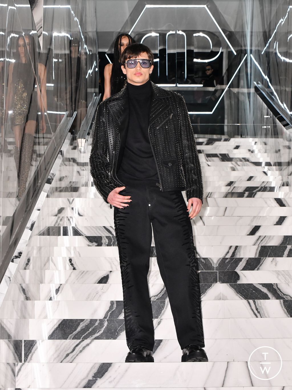 Fashion Week Milan Fall/Winter 2026 look 27 from the Philipp Plein collection womenswear