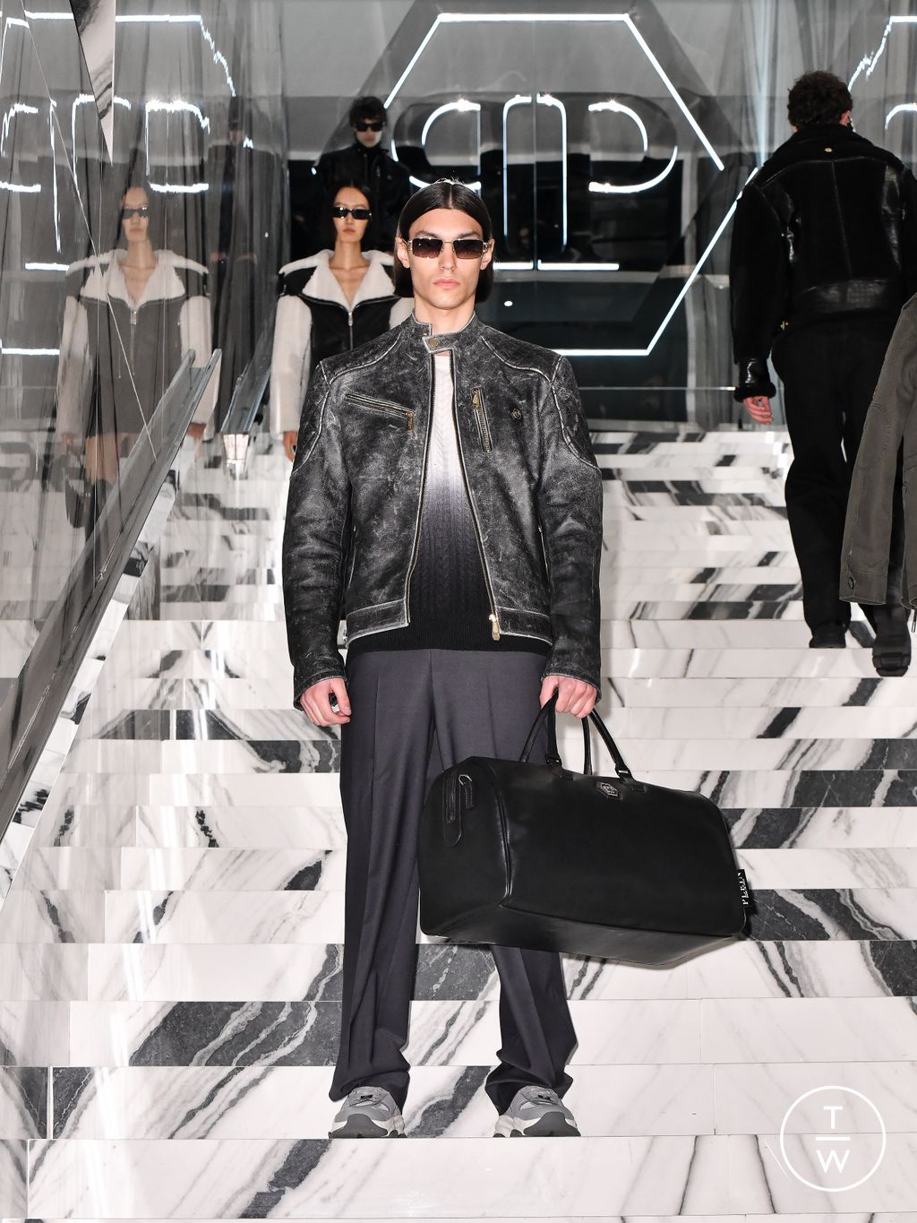 Fashion Week Milan Fall/Winter 2026 look 37 from the Philipp Plein collection womenswear