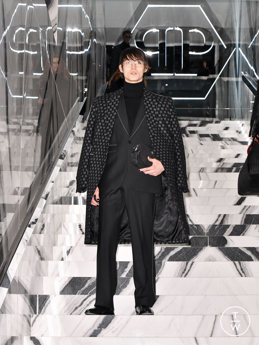Fashion Week Milan Fall/Winter 2026 look 48 from the Philipp Plein collection womenswear