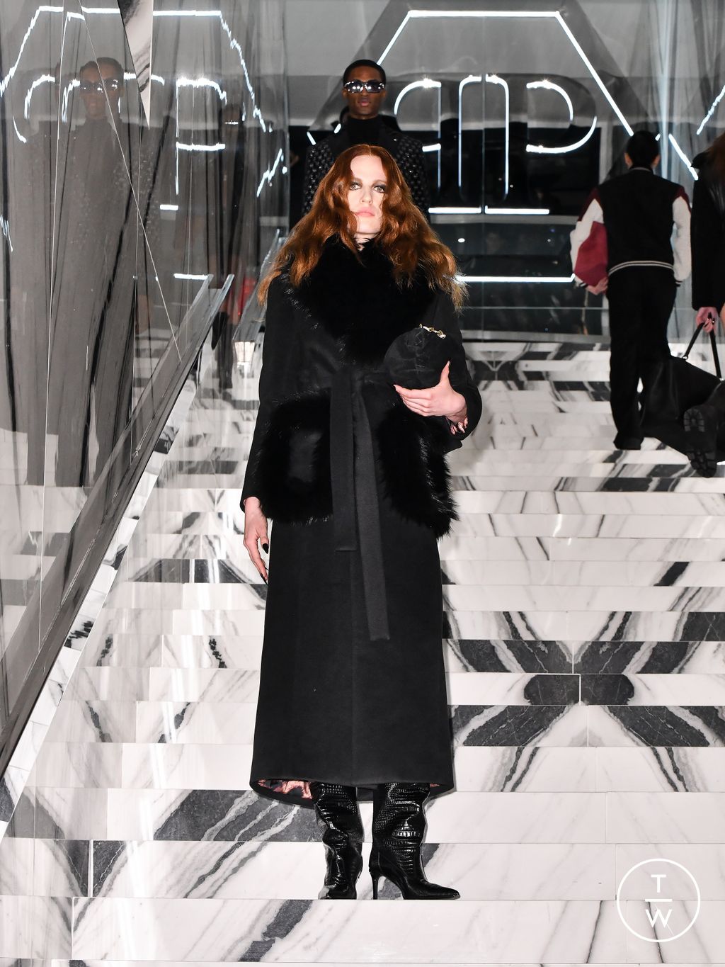 Fashion Week Milan Fall/Winter 2026 look 49 from the Philipp Plein collection womenswear