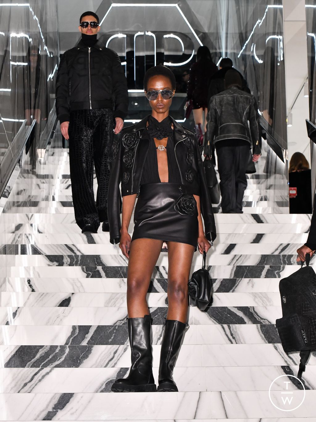 Fashion Week Milan Fall/Winter 2026 look 51 from the Philipp Plein collection womenswear