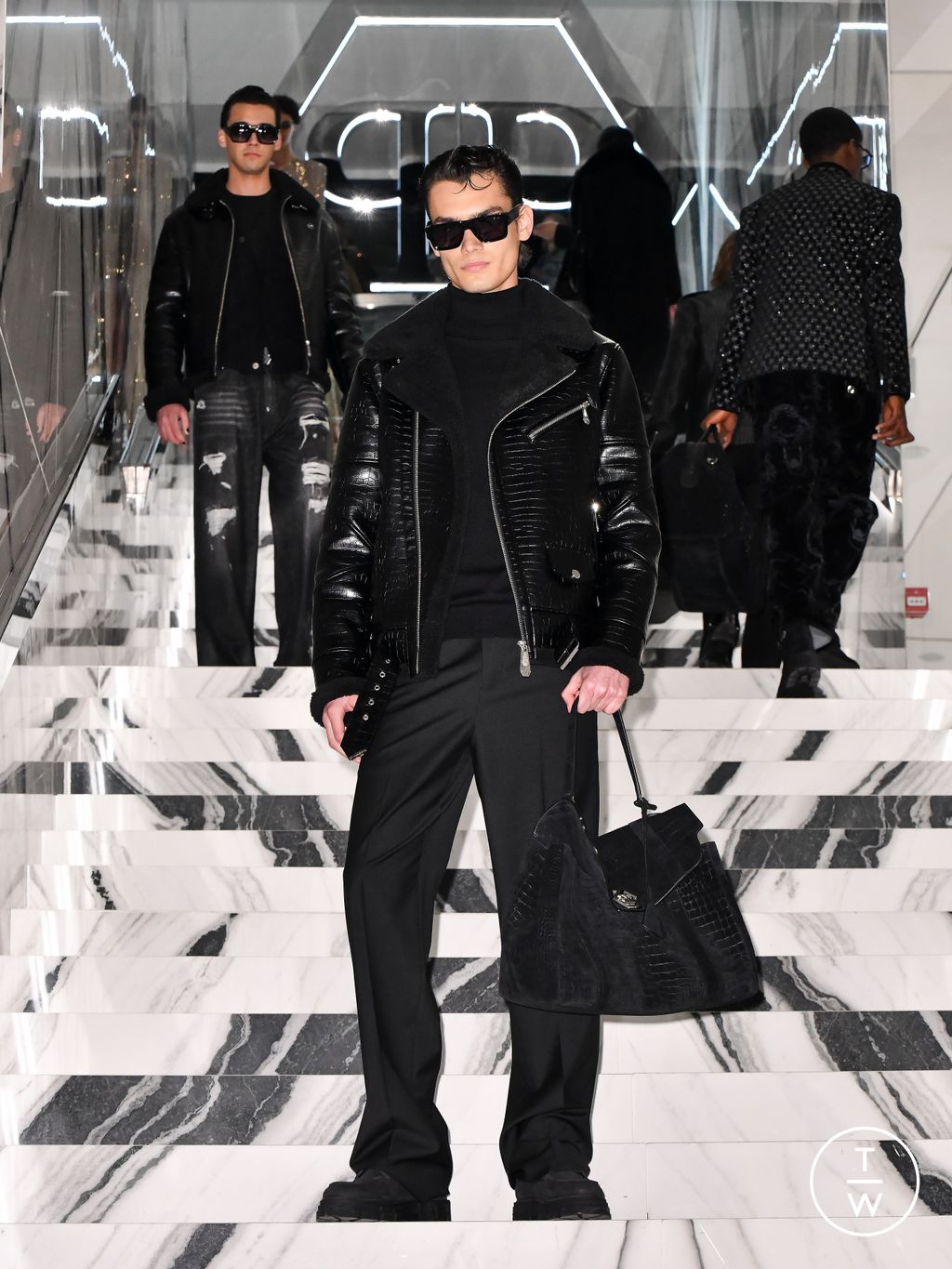 Fashion Week Milan Fall/Winter 2026 look 57 from the Philipp Plein collection womenswear