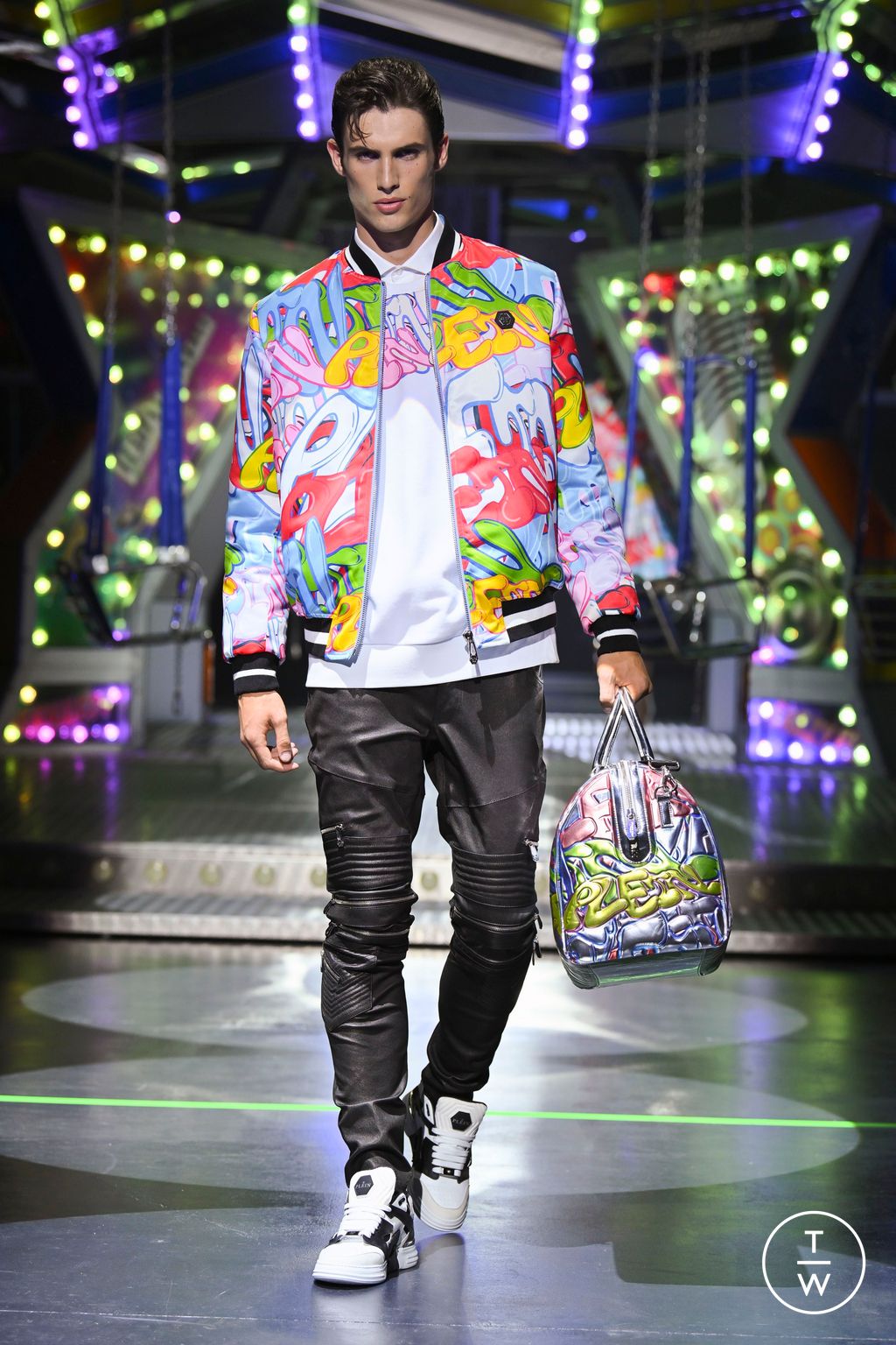 Fashion Week Milan Spring/Summer 2024 look 8 from the Philipp Plein collection 女装