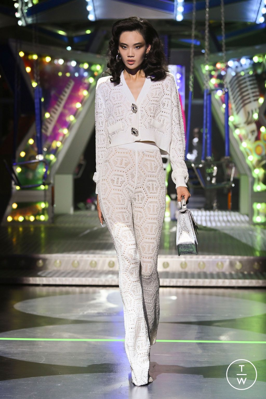 Fashion Week Milan Spring/Summer 2024 look 35 from the Philipp Plein collection 女装