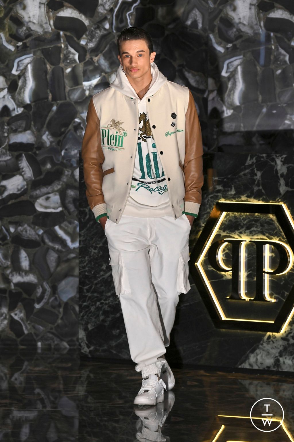 Fashion Week Milan Spring/Summer 2025 look 9 from the Philipp Plein collection womenswear