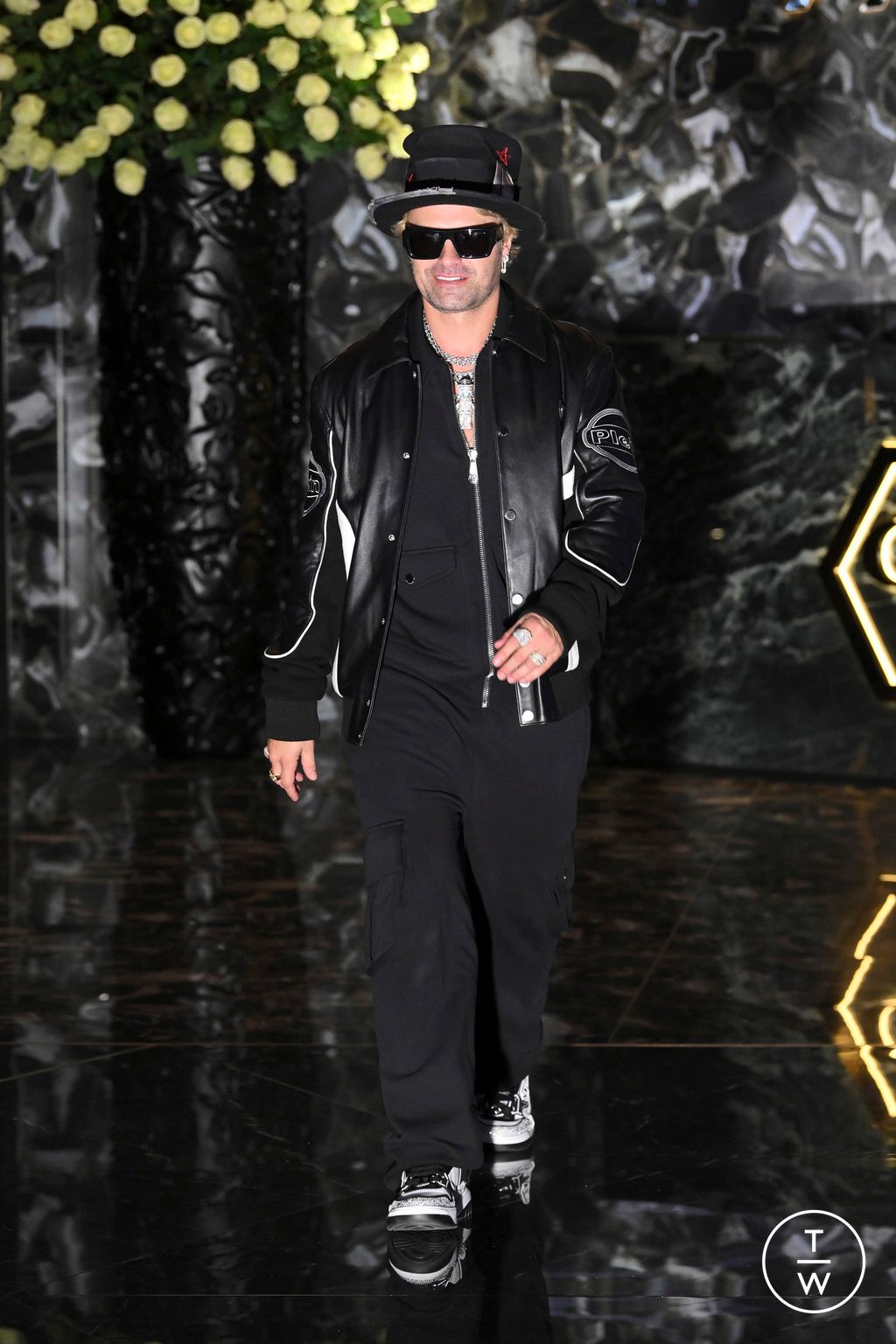 Fashion Week Milan Spring/Summer 2025 look 55 from the Philipp Plein collection womenswear