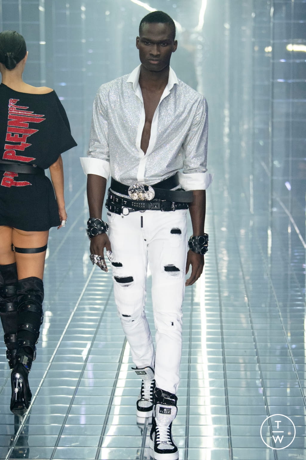 Fashion Week Milan Spring/Summer 2019 look 55 de la collection Philipp Plein womenswear